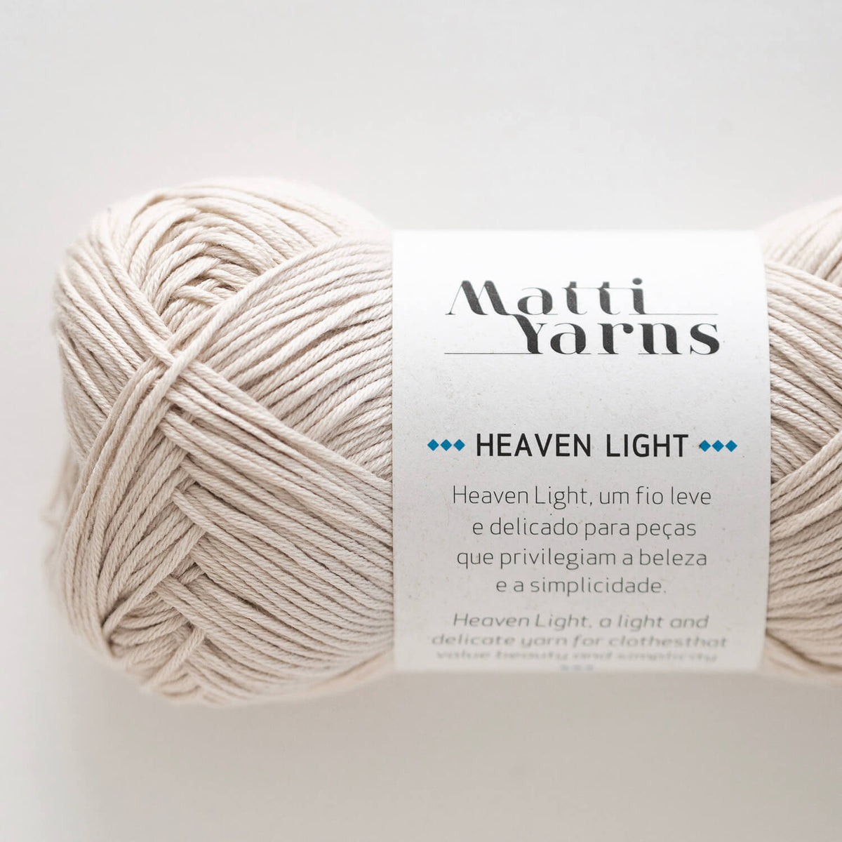 Matti Yarns HEAVEN LIGHT- Cores lisas