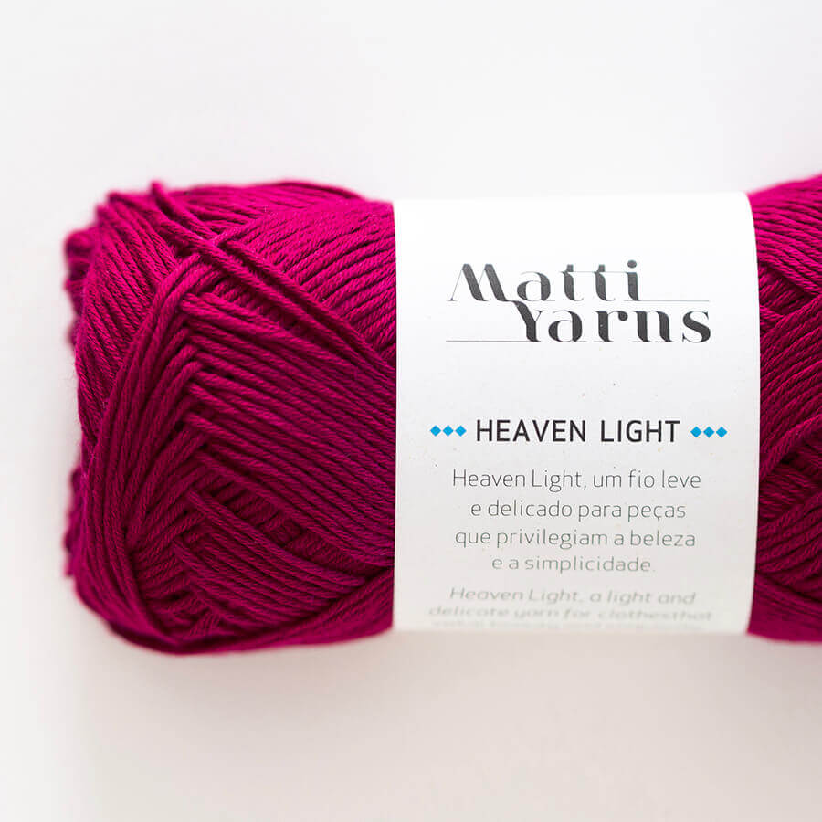 Matti Yarns HEAVEN LIGHT- Cores lisas