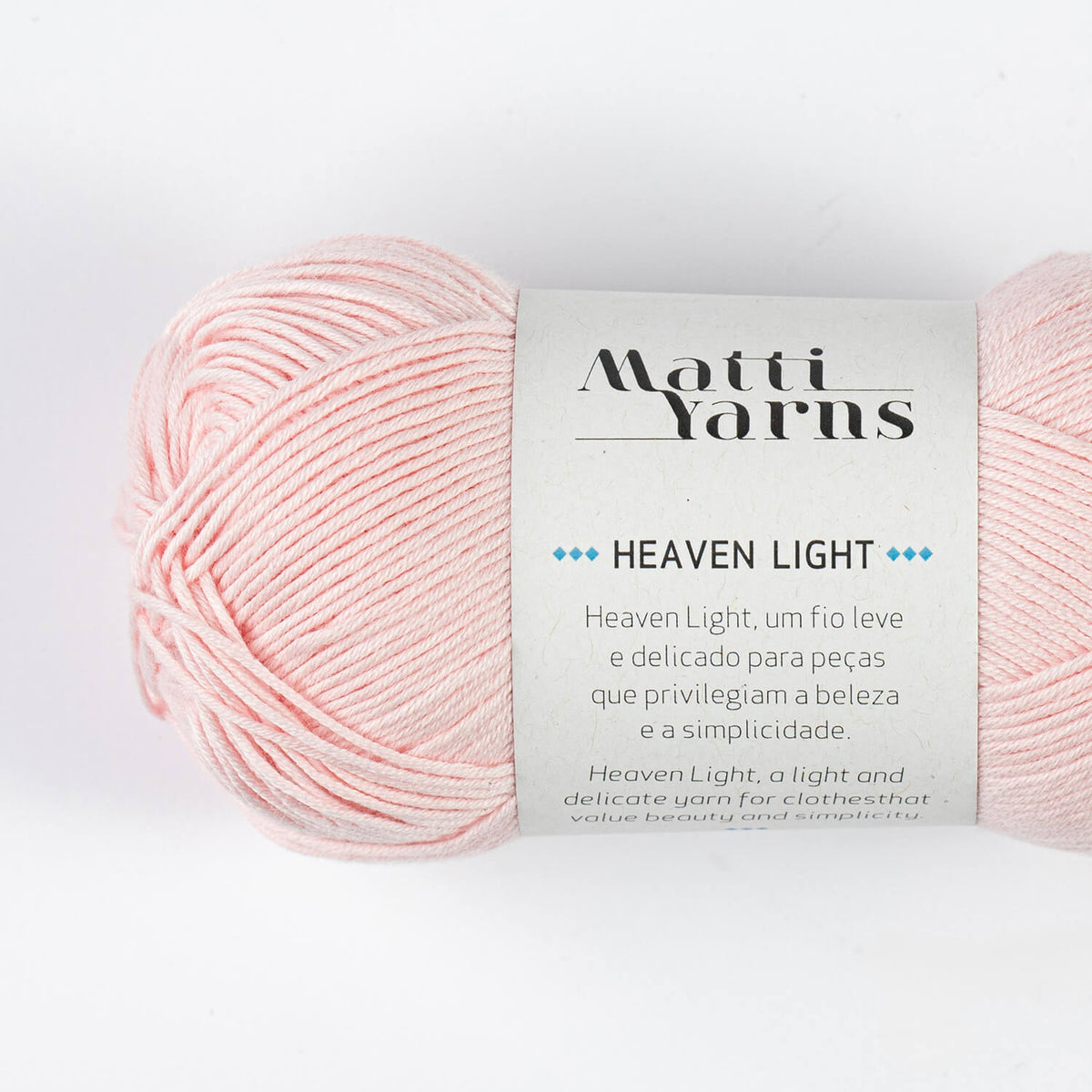 Matti Yarns HEAVEN LIGHT- Cores lisas