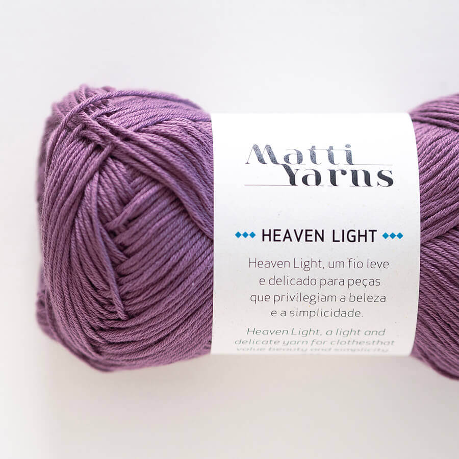 Matti Yarns HEAVEN LIGHT- Cores lisas