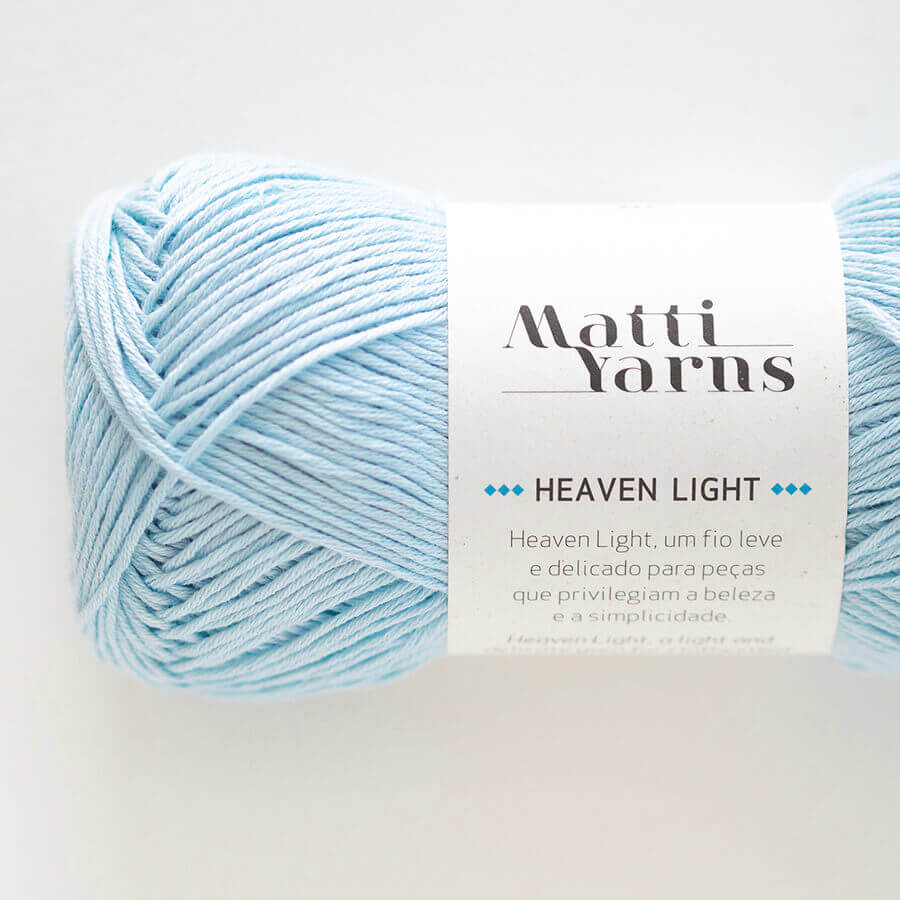 Matti Yarns HEAVEN LIGHT- Cores lisas