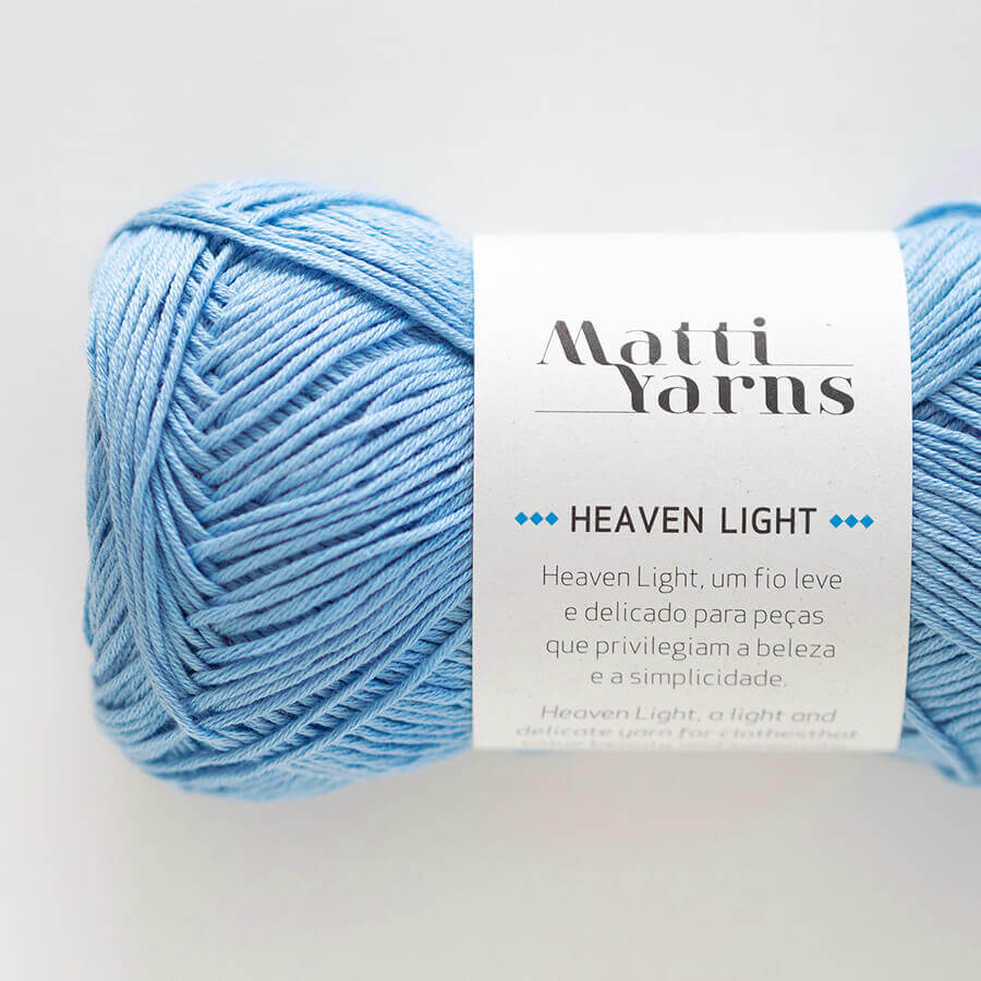Matti Yarns HEAVEN LIGHT- Cores lisas
