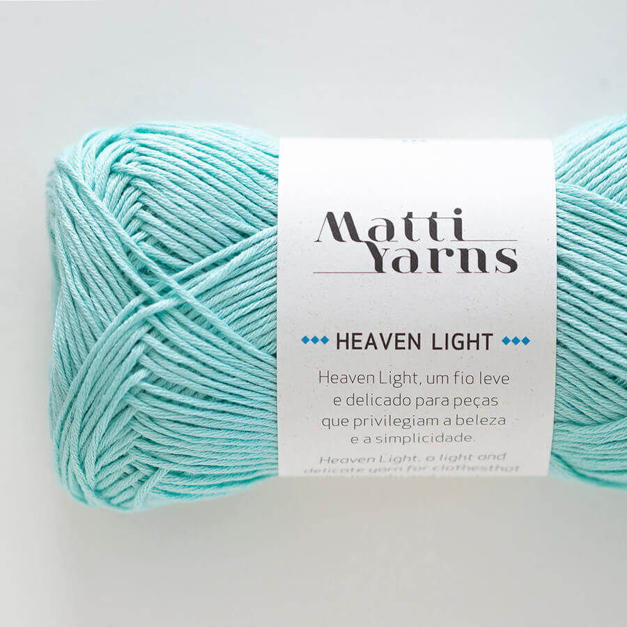 Matti Yarns HEAVEN LIGHT- Cores lisas