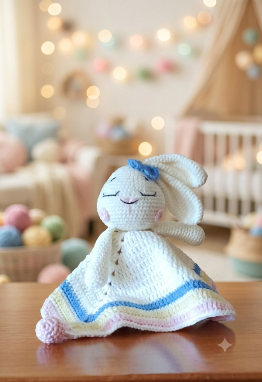 Naninha Coelhinha Amigurumi