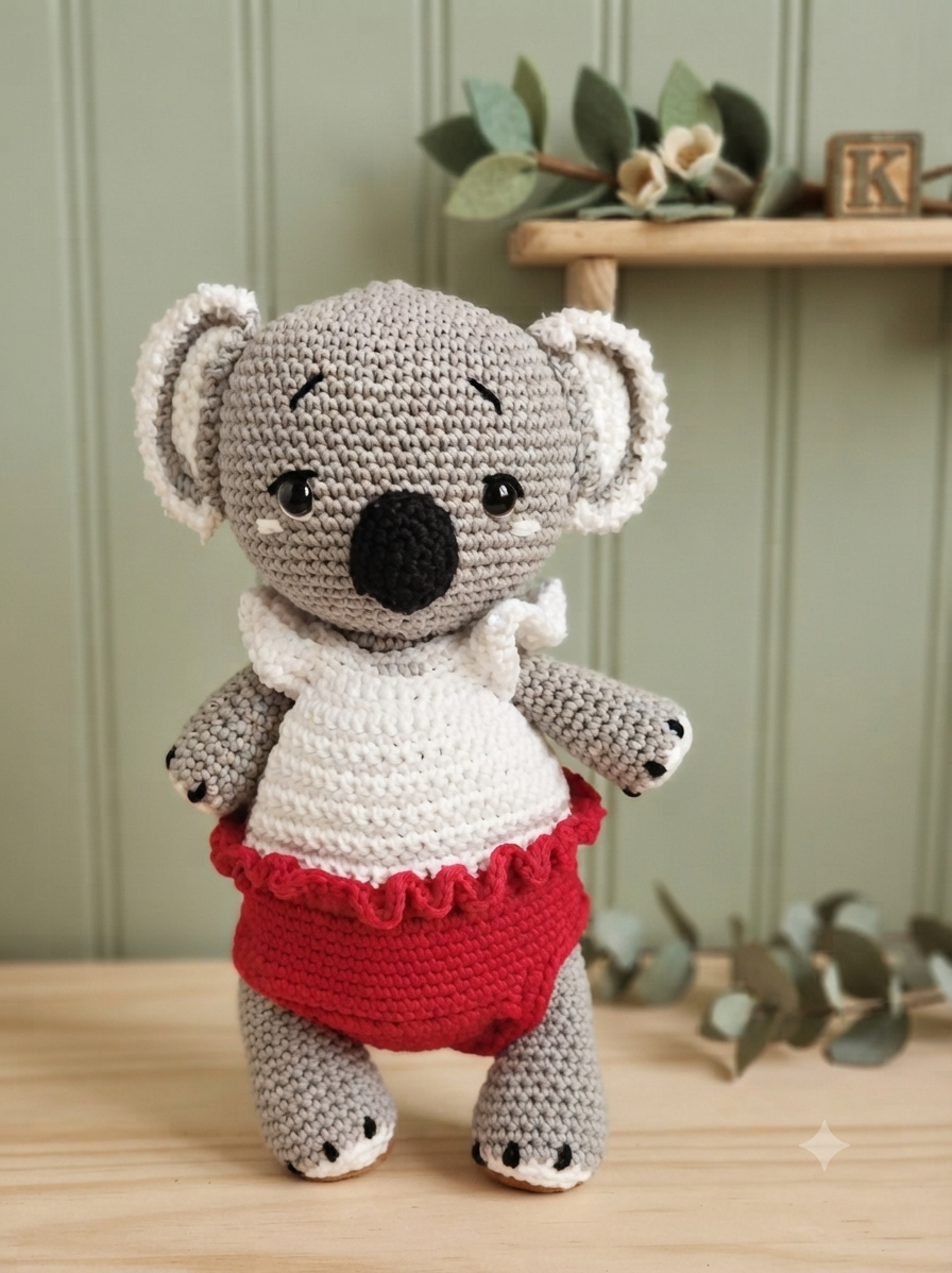 🐨 Coala Kika amigurumi