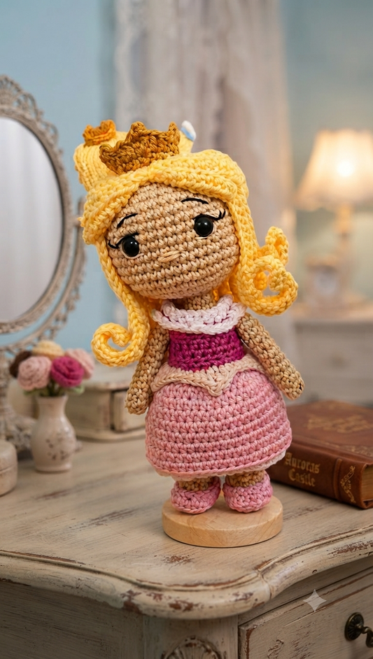 Boneca inspirada na Bela Adormecida